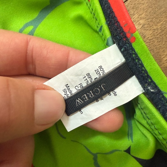 J. Crew Ratti Bikini Rashguard Set Small - Picture 6 of 15